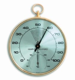 Thermohygrometer, analogue | Ø mm : 102